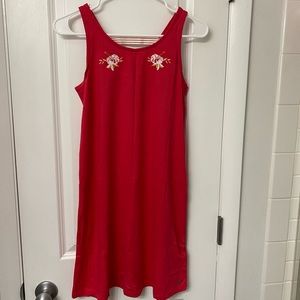 Roxy NWT Red Sleeveless Dress - Girls Size 16